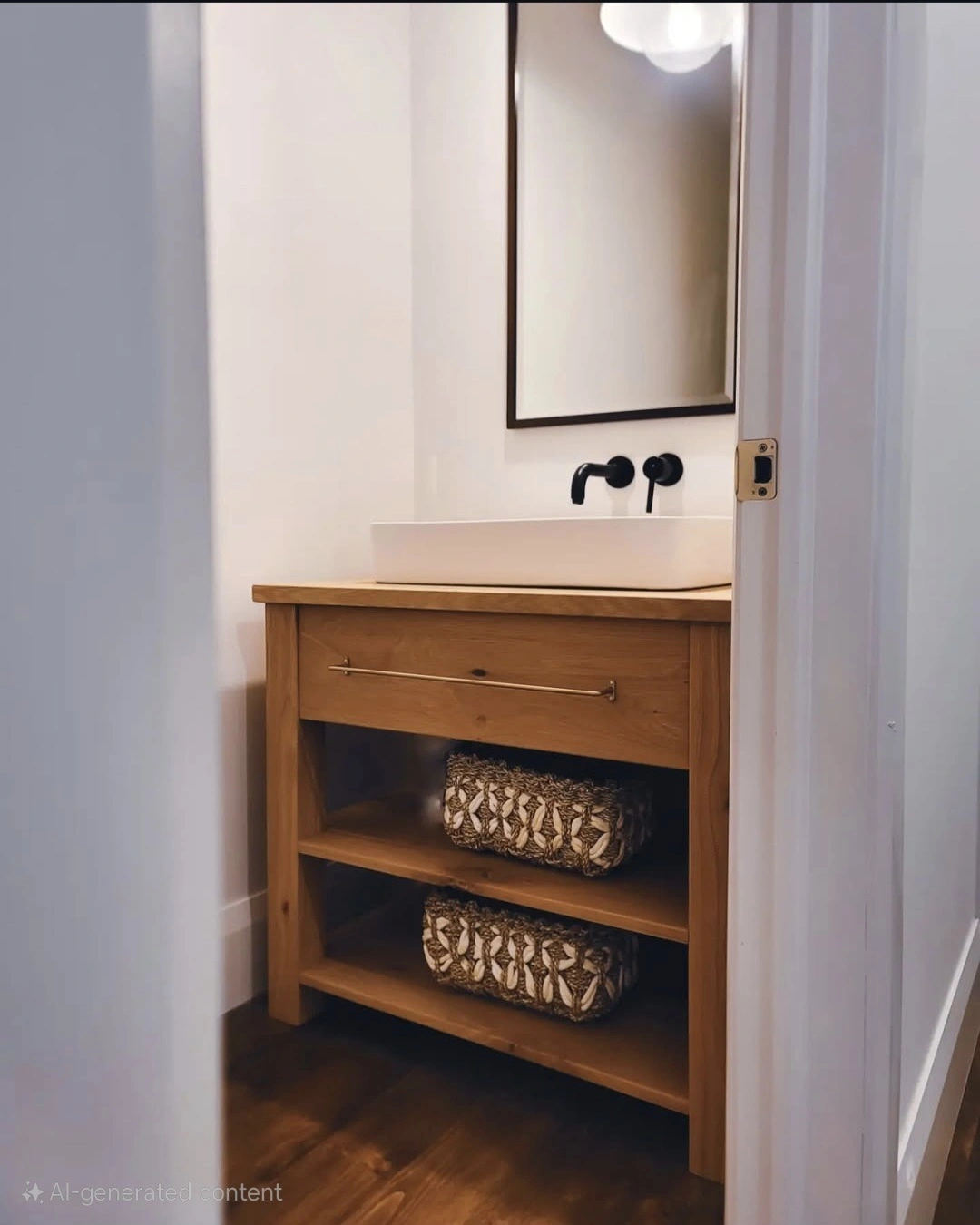 Custom hardwood dining table