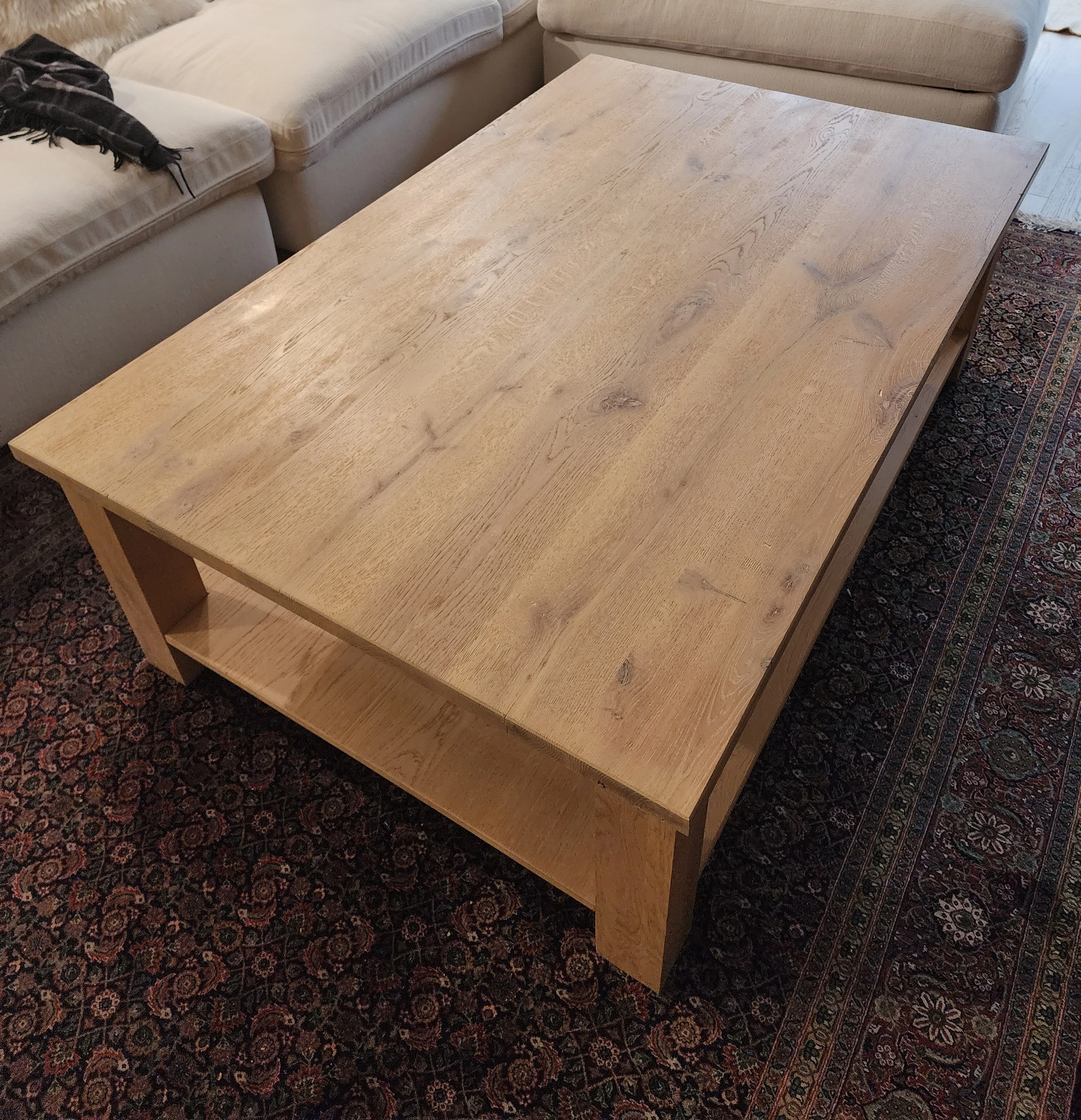 Handmade solid wood table